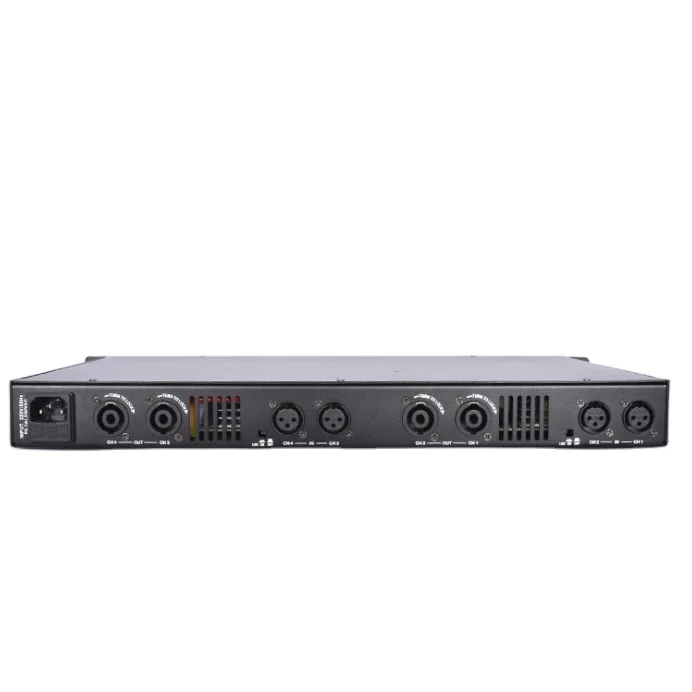 Professional Audio 2 4 Channel Class D Amplifier High Efficiency  extreme Power Amplifier