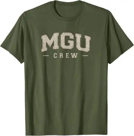 MGU Crew T-Shirt mit Y2k-Schriftzügen, personalisierte Grafikkleidung für Damen und Herren, T-Shirt mit Spruch, Partykleidung, weiche Baumwoll-T-Shirts – Detail 8