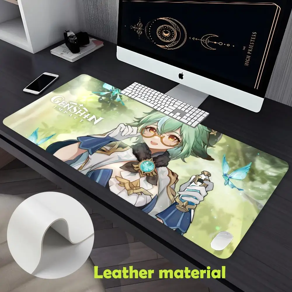 Bane Batrider Beastmaster Mouse Pad Large Gaming Pad XXL Desk Mat Non Slip Double Sided PU Game Mouse Computer Leather Keyboard