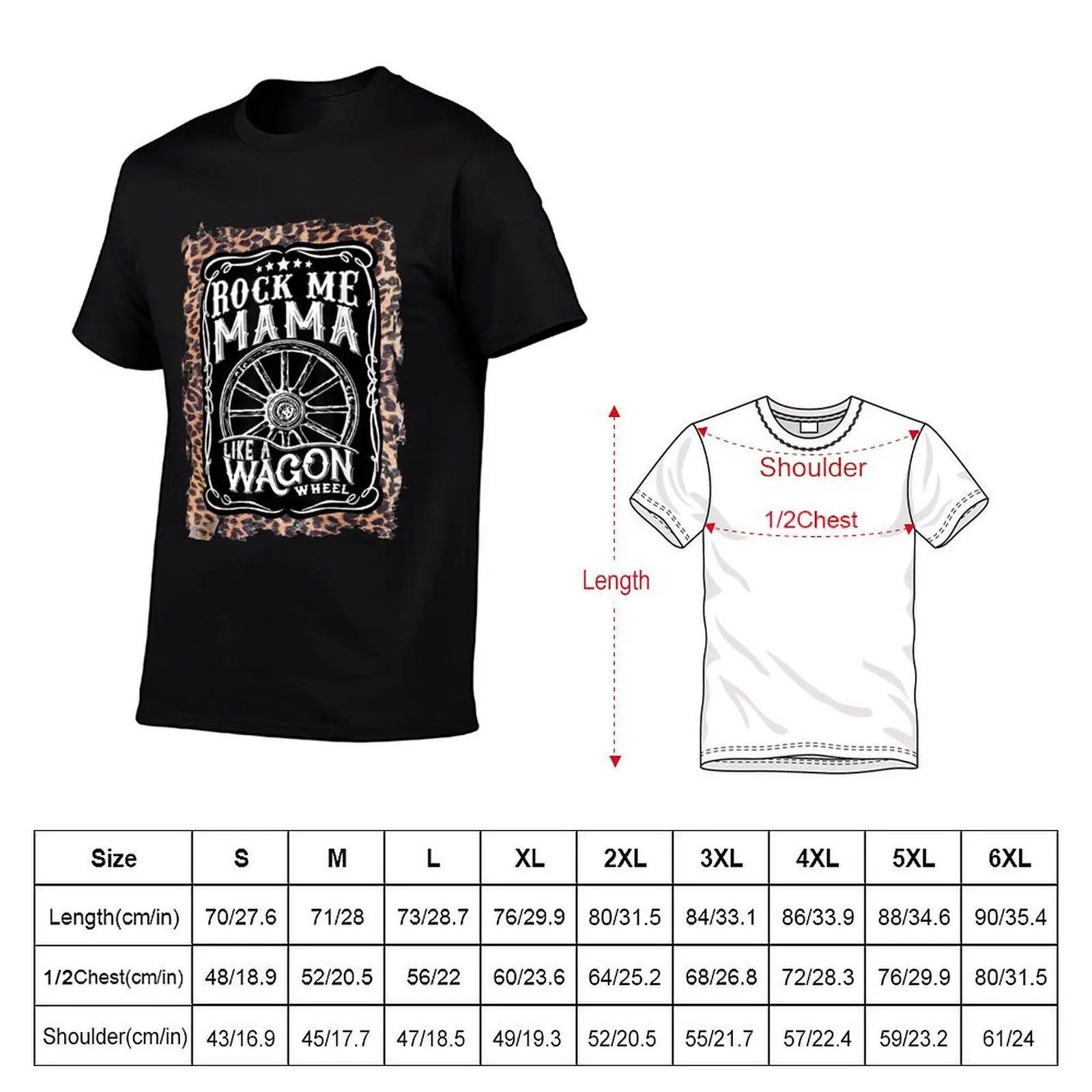 Rock me Mama like a wagon wheel Country Music leopard Essential T-Shirt heavyweights Louboutins mens t shirts casual stylish