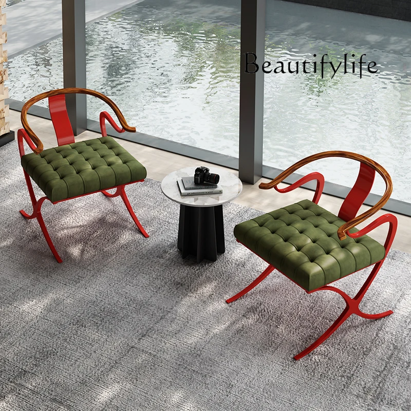 

X Designer Relax Living Room Chairs Arm Reading Ergonomic Miniature Living Room Chairs Individual Comfortable Poltrona Furniture