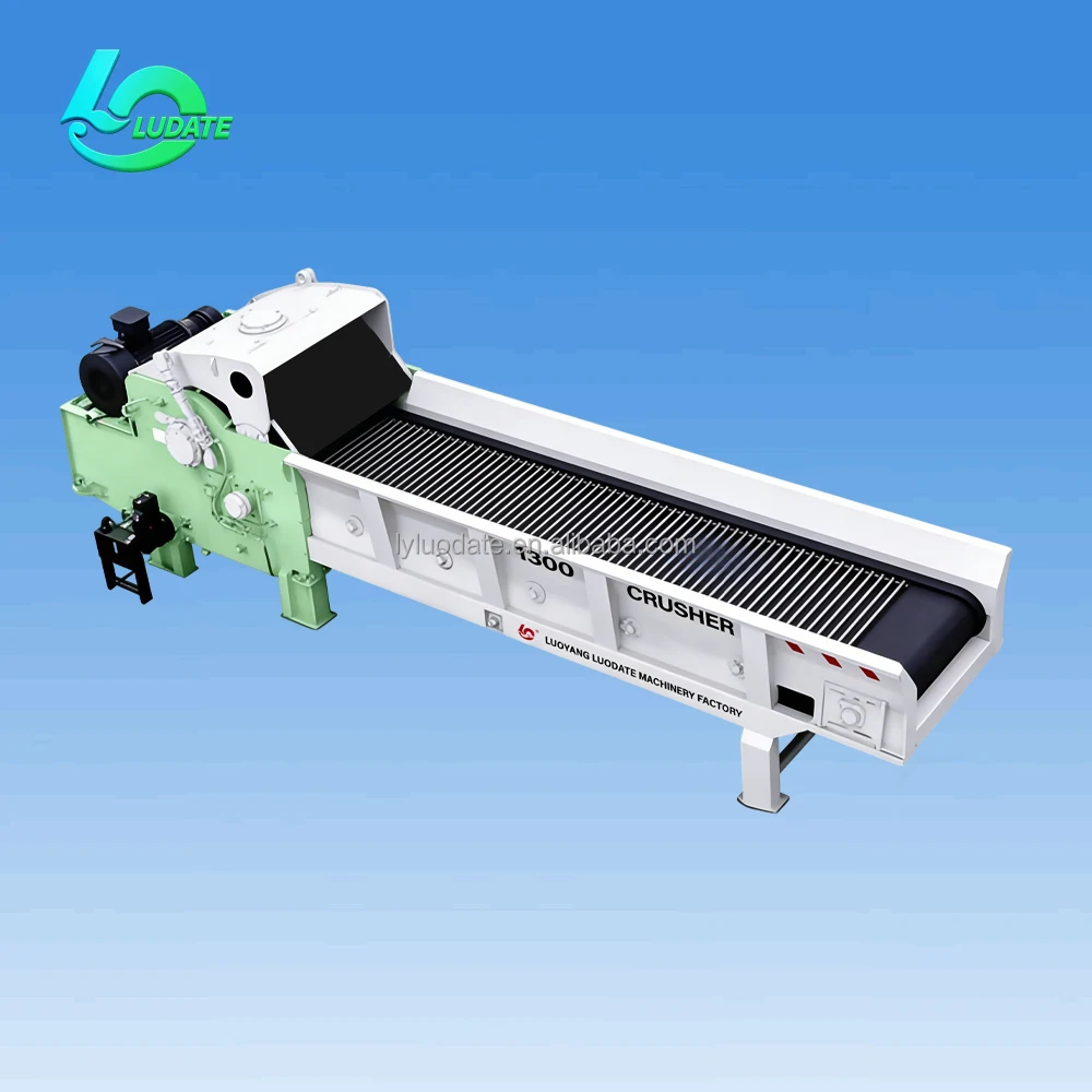 Industry Electric Wood Log Forest Straw Tree Composite Chipper Crusher Shredder Machine Grinders