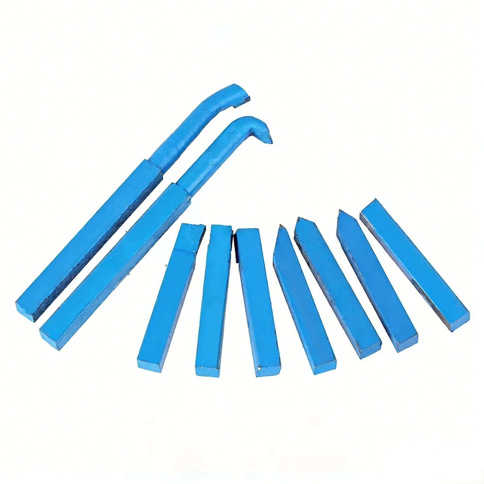 9pcs-blue-alloy-brazed-carbide-lathe-tool-bits-10x10mm-metal-turning-cnc-lathe-welding-tools-for-precision-machining