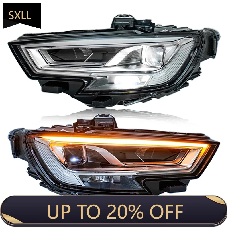 

SXLL Headlights Projector Lenses 2017 2018 2019 2020 Signal Transmitter Diode Headlights Auto Parts Auto Modeling Headlights