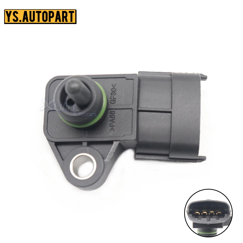 NEW MAP 39300-2B100 Manifold Absolute Pressure Sensor for Hyundai Elantra Equus Sonata Tucson Azera Kia Rio Soul Sorento 08-16