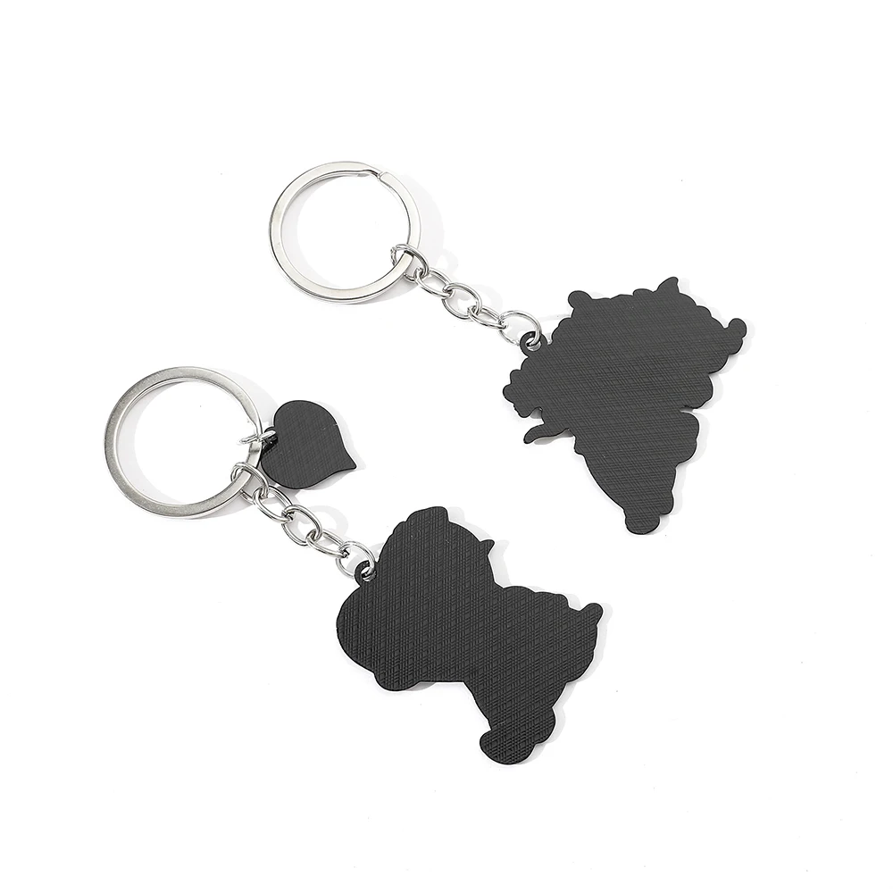 ديزني بوه الدب تيجر المفاتيح الكرتون خنزير صغير Eeyore Keyrings لأفضل الأصدقاء على ظهره اكسسوارات الهدايا