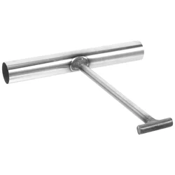 T Shape Manhole Hook Stainless Steel Lifter Tool Roll Up Door Puller Manhole Cover Lifting Sling Lifting Equipment Pull