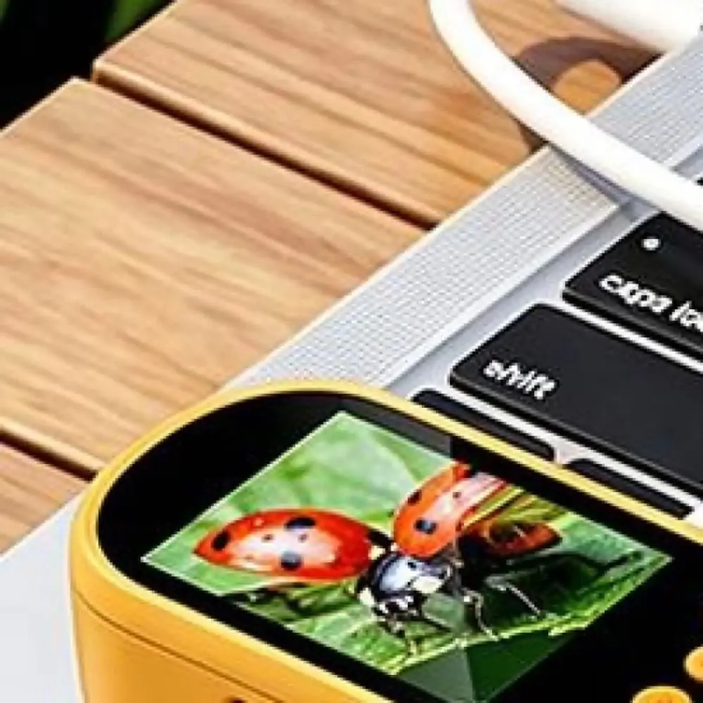 8 LED Fill Light Microscope 2.4Inch Screen Photo Video Record Bug Catcher Microscope IPS Screen Magnifying Function