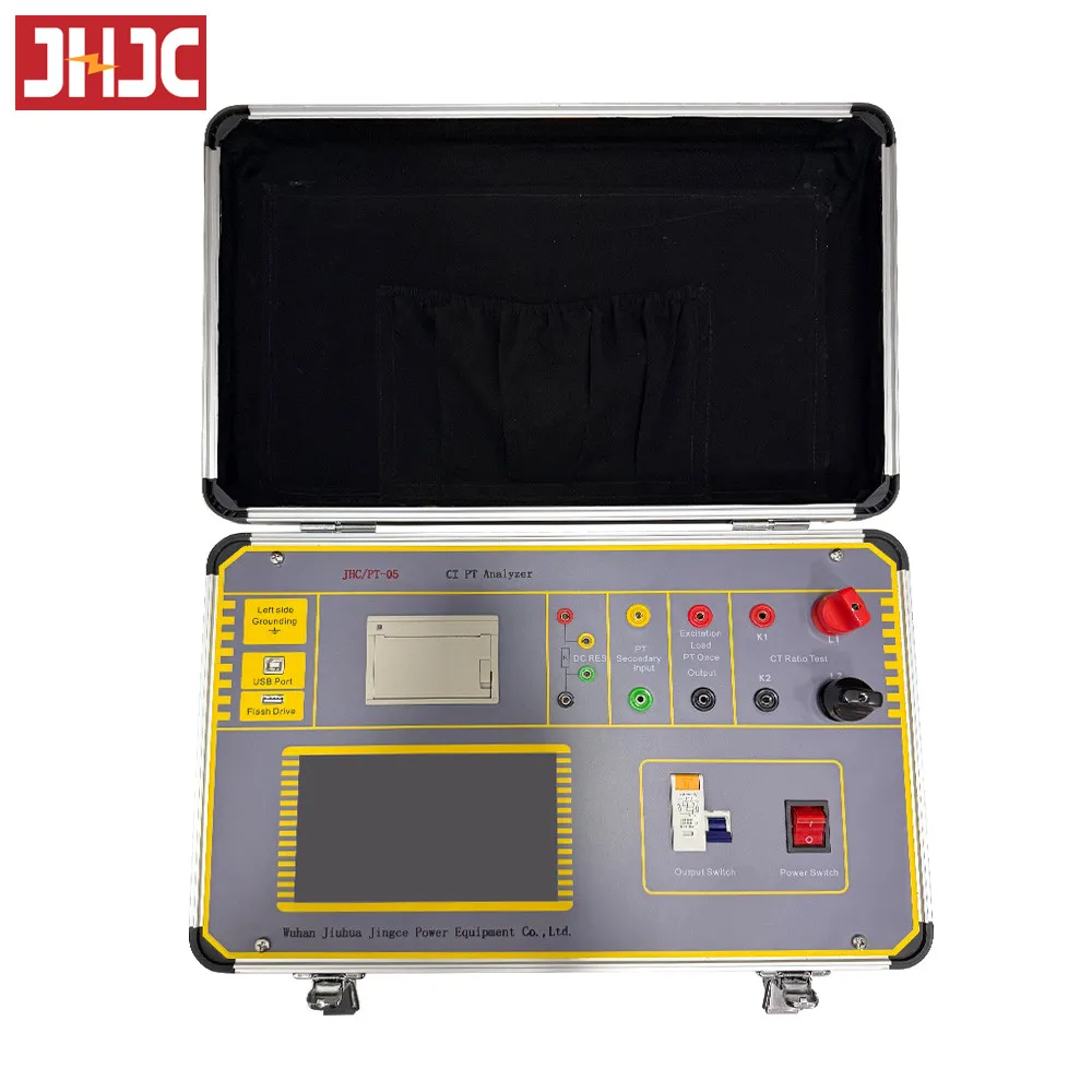 Rapid Testing CT Turns Ratio DC Resistance Tester CT/PT Transformer Polarity Characteristic Tester Automatic CT PT Analyzer