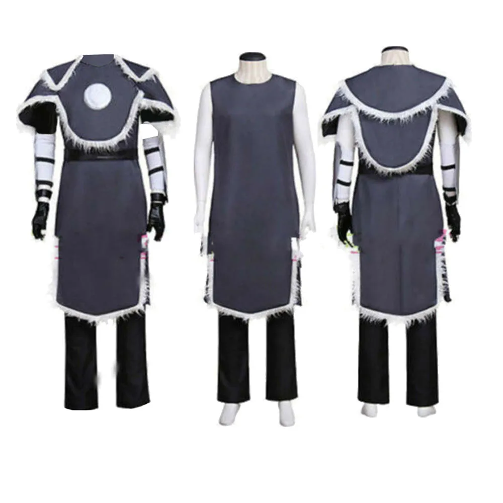 ﻿ FANTASIA Avatar The Last Airbender Sokka Cosplay Top Pants Jacket Costume Outfits Halloween Role Play Carnival Suit