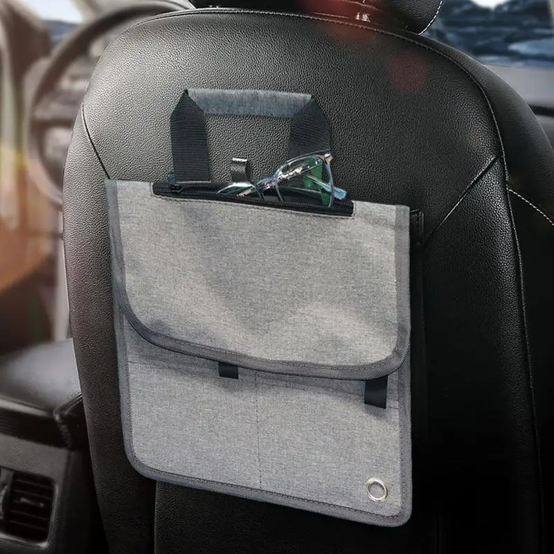 Airplane Seat Organizer Multifunctional Car Seat Back Storage Bag Seat Organizer Attaches To Airline Seat And Car Pocket