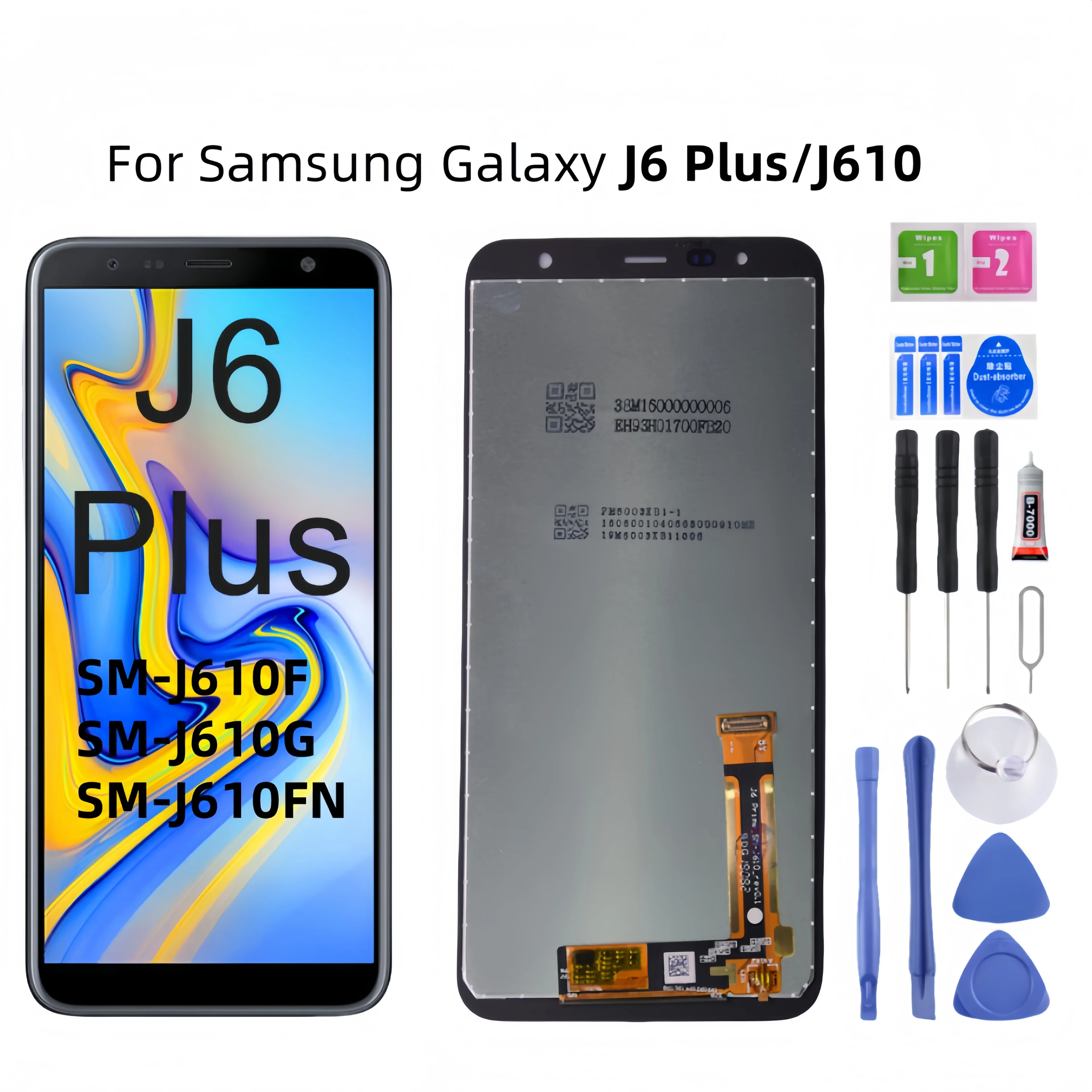 

For Samsung Galaxy J6 Plus J610 SM-J610F J610FN J610G Lcd Display Touch Screen Digitizer Assembly Replacement