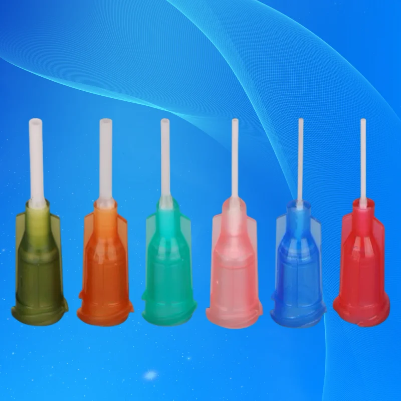 

‌ 100 шт. гибкие дозирующие иглы из полипропилена, 14-25 г, смесь | Многоразмерная/косметическая косметика длиной 1/2 дюйма (анти-защита), бесплатная доставка и торговля Assura