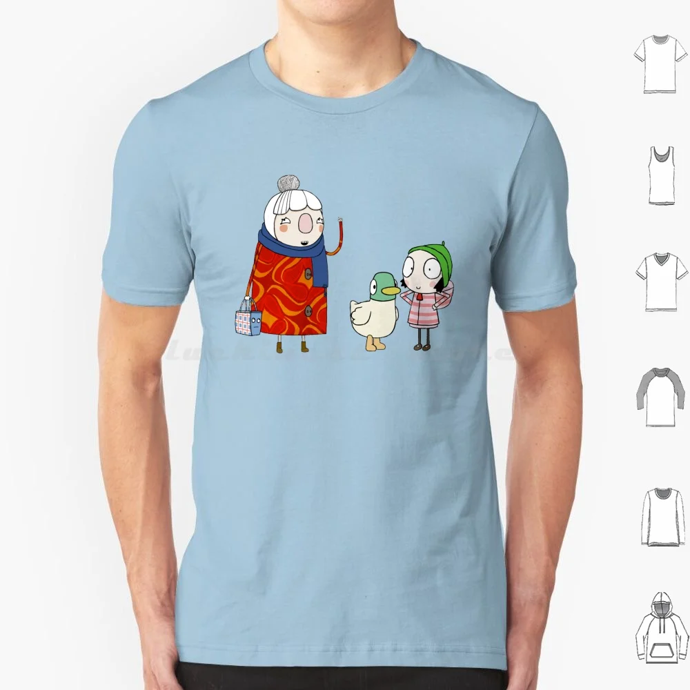 

Scarf Lady Sarah And Duck T Shirt Big Size 100% Cotton Lady Lady And Sarah Lady Sarah And Duck Sara And Duck Sarah And Duck