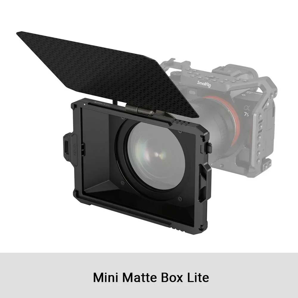 SmallRig Mini Matte Box Pro for Mirrorless DSLR Cameras to Prevent Sunlight with Top Flag Side Flag Sunshade for Sony for BMPCC