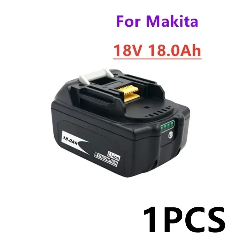 Makita 18V1860 rechargeable battery 18V 18000mAh lithium-ion Makita 18V battery BL1840 BL1850 BL1830 BL1860B LXT+2A charger