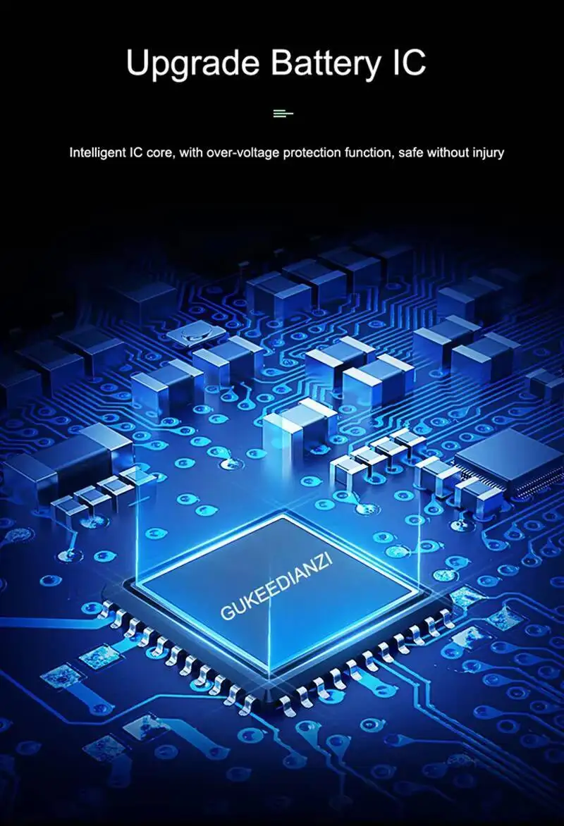 بطارية بديلة GUKEEDIANZI 400909 401010 501010 ل i7s/i8/i9/i10/i12TWS Tws-12 سماعات لاسلكية سماعة MP3 MP4 #2