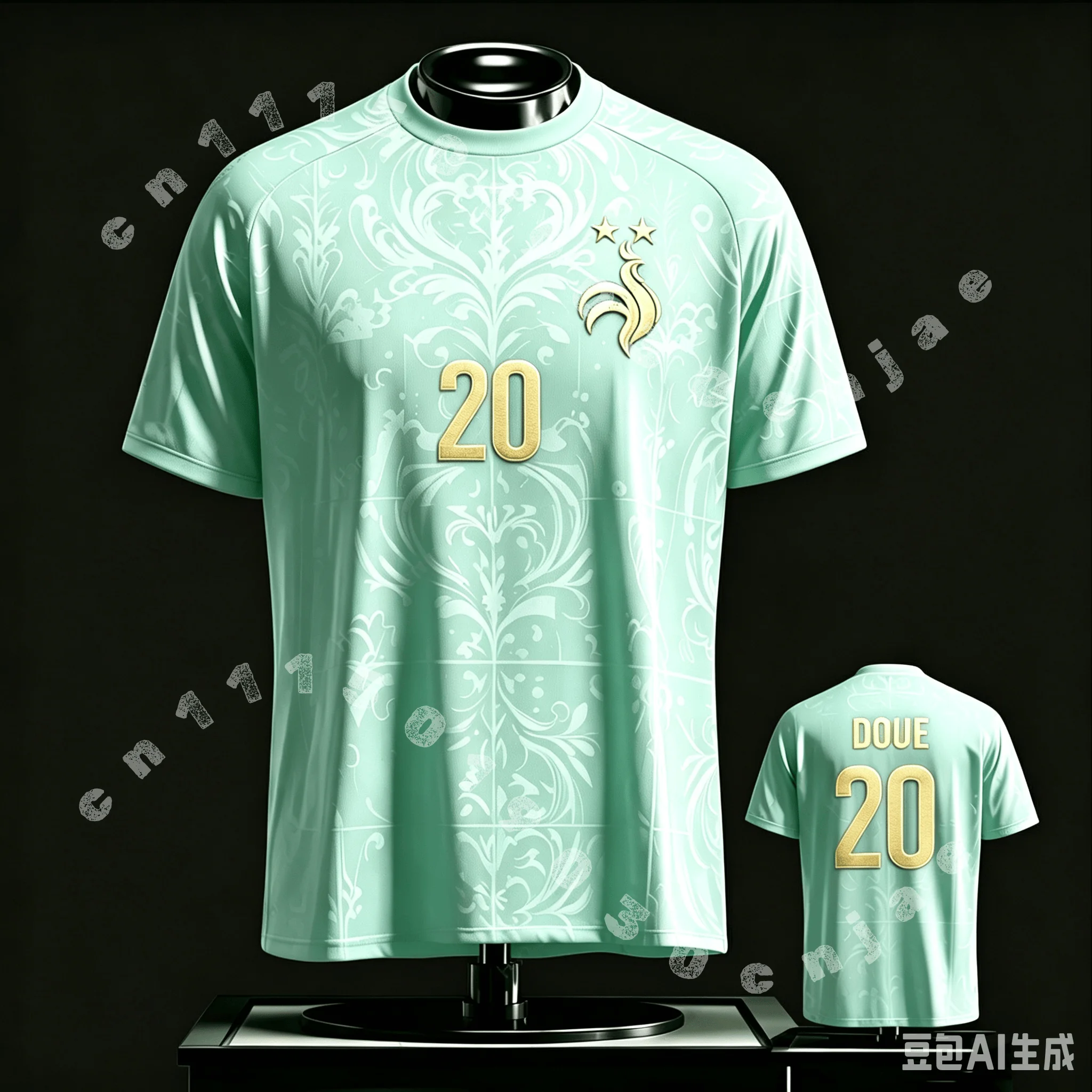 2026 French Fan Edition Shirt _ T-shirt _ Mbapp É # 10, Demb É L É # 7- Children's, Adult, Men's, Women's, Sports - Parent Child