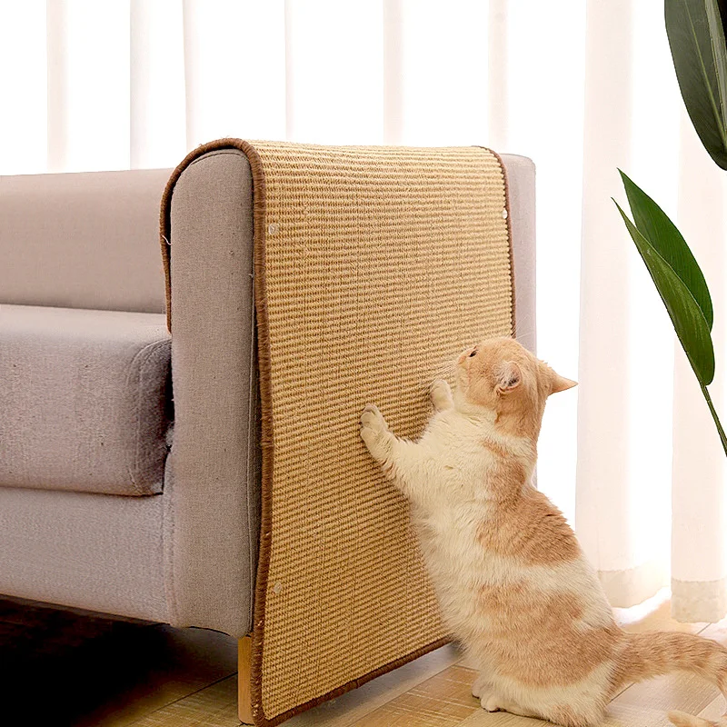 Cat Scratcher Sisal Mat Board Pad Cat Scratch for Sharpen Nails Cats Tree Cat Toys Chair Table Sofa Mats Furniture Protector