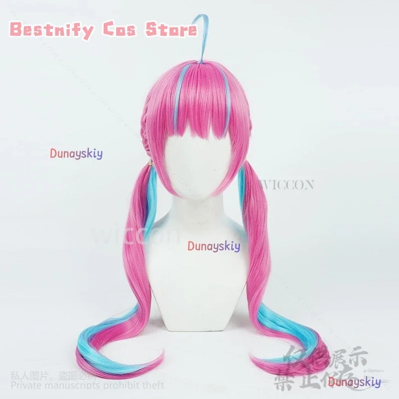 CosplayAnime Virtual YouTuber VTuber Cosplay Minato Aqua Costume Y2K Girl Cos Wig 6 Styles Resistant Synthetic Hair Cosplay