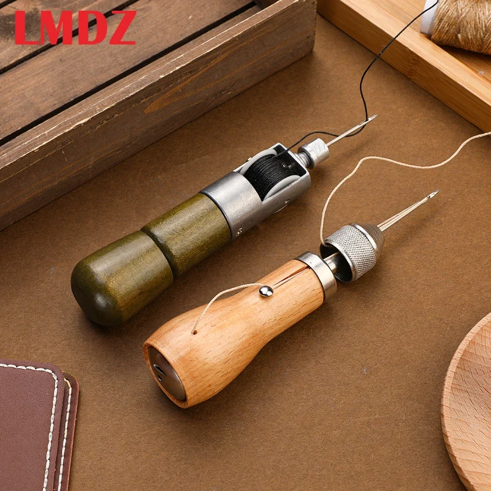 

LMDZ Leather Sewing Awl Manual Sewing Machine Speedy Stitcher Leather Craft Stitching Shoemaker Canvas Cloth Repair Tool