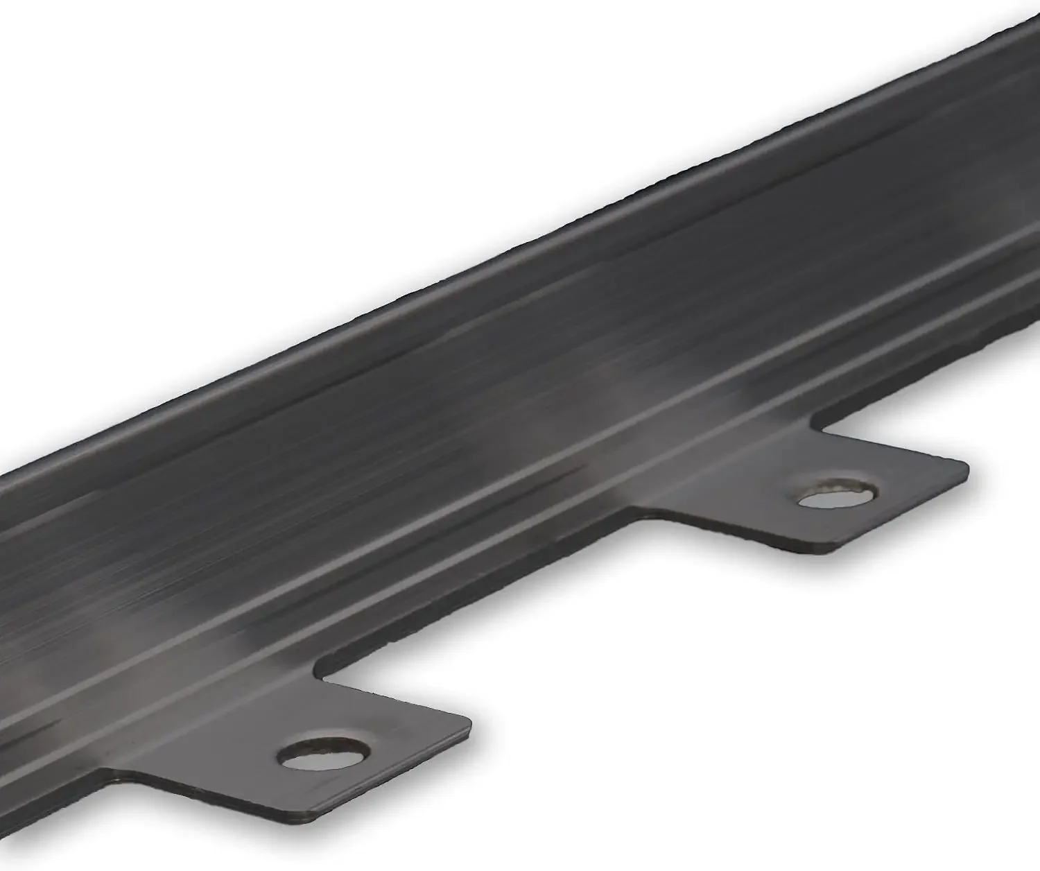 Aluminum No-Dig Landscape Edging for Landscape or Paver Projects, 10 Metal Edging Pieces with Spikes, 50 Feet, Black