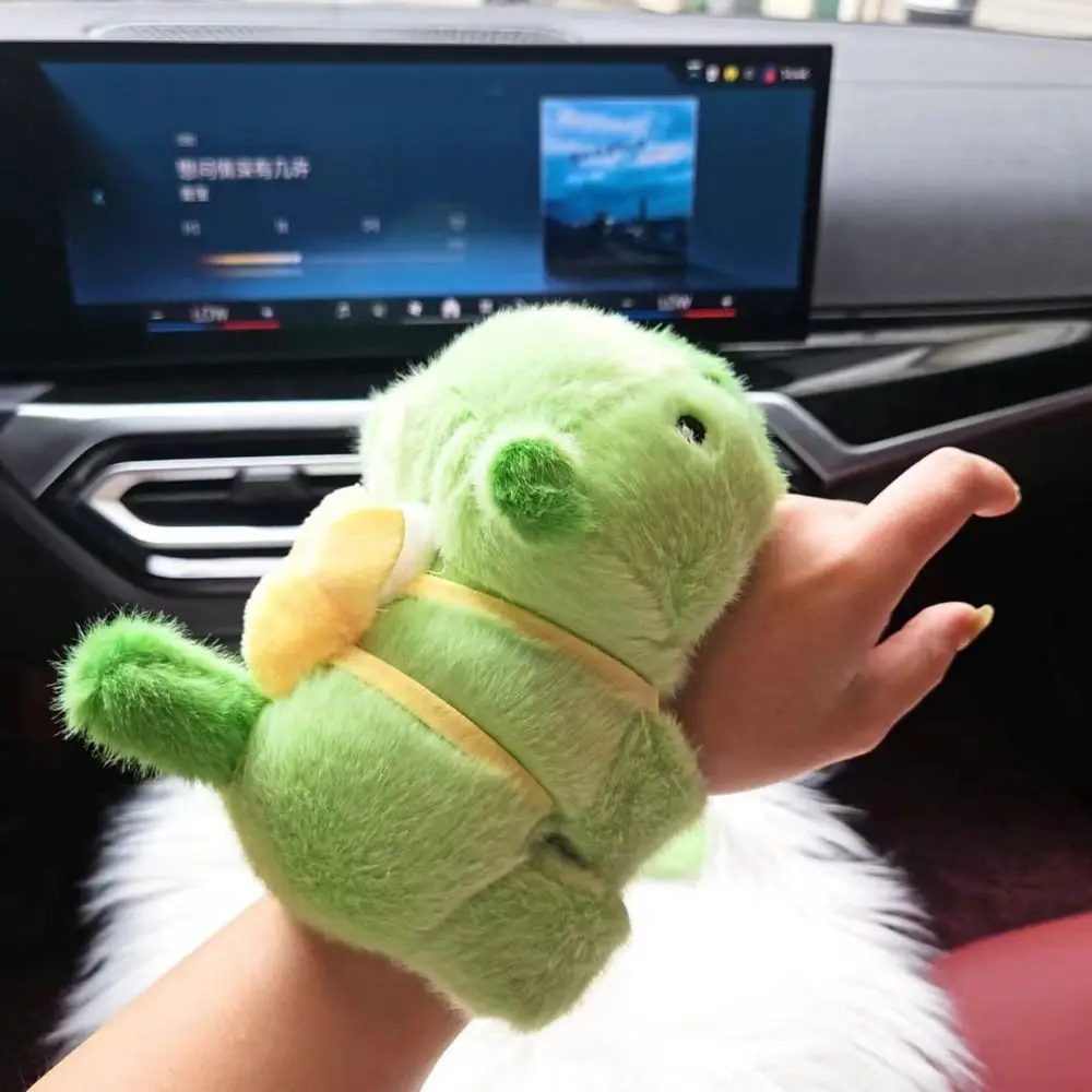 

Capybara Rodent Capybara Plush Wrist Band Green Capybara Avocados Slap Bracelet Series Cute Doll Soft Plush Doll Slap Bracelet