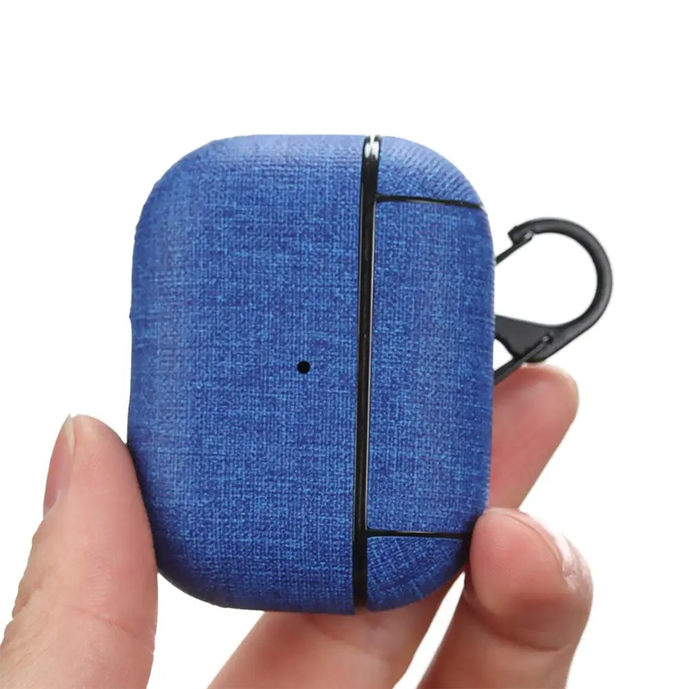 Funda de auriculares inalámbricos para Airpods Pro 3, funda protectora de tela textil antihuellas para AirPods 3