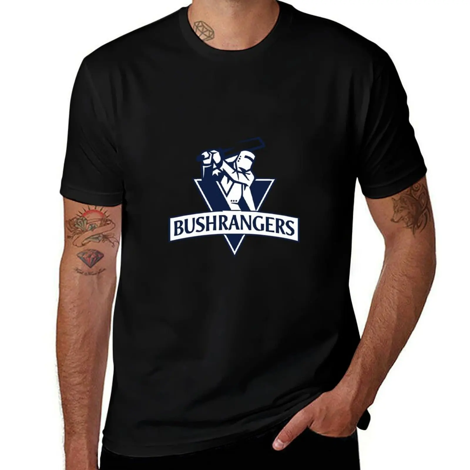 Victorian Bushrangers T-Shirt Comfort Stretch Tee Shirt T-Shirt