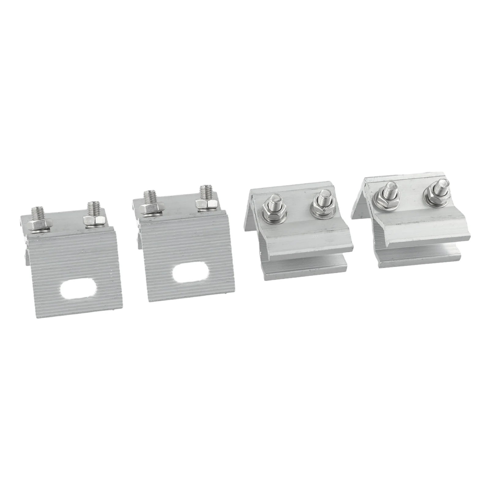 Solar Panel Mounting Bracket Aluminum Alloy Fixing Clamp For Roof RV Boat Photovoltaic Installation Hardware Accessories