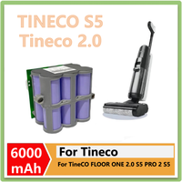 Replacement Battery21.6V  for Tineco FLOOR ONE 2.0 S5 PRO 2 S5 Smart S5 Steam Floor Scrubber Accessories Parts 6000mAh