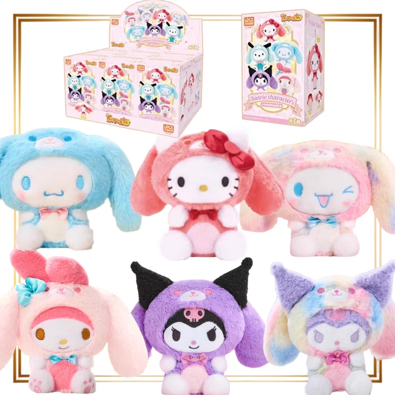 

Genuine Sanrio Family The Music Cannot Support The Series of Blind Boxes Doll Ornaments Kuromi Hello Kitty Mystery Gifts Anime