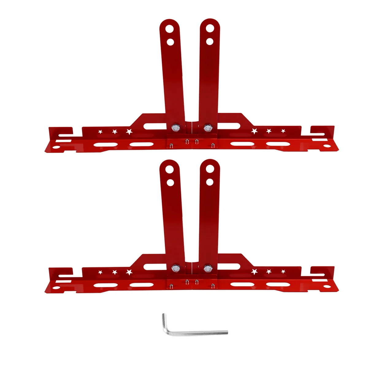 A002 Car Wheel Alignment Tool Plates Adjustable Automotive Wheel Leveling Aligner Wheel Balancing Tool Red