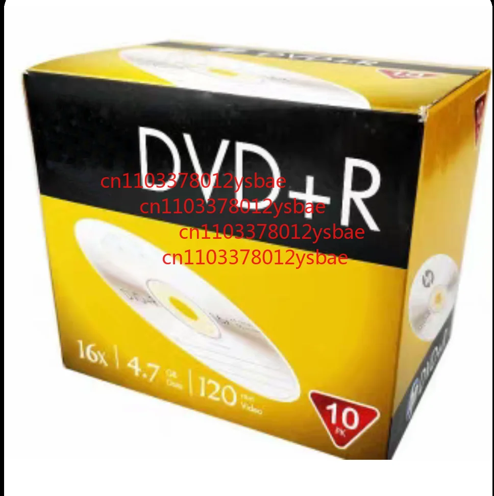 

DVD+R 4.7GB 16X 120Min 10pcs/pack
