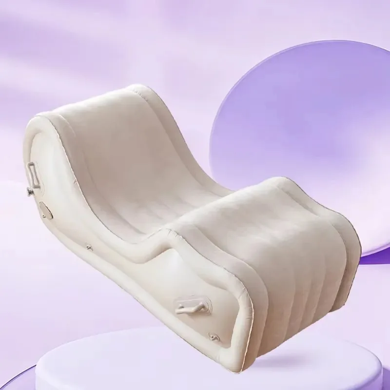 Multi Function Sex Bed Pleasure Sofa Couple Bedroom Foreplay Intercourse Aid Inflatable Love Chair Adult Toys Direct view 3