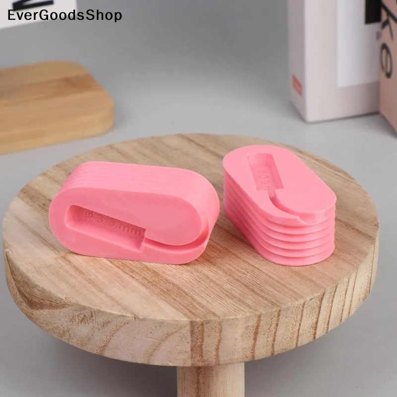 2/4/6Pcs Portable Anti-Winding Cable Organizer Cord Winder Storage Tool For Type C Cell Phone Travel Desktop Cable Arrangement