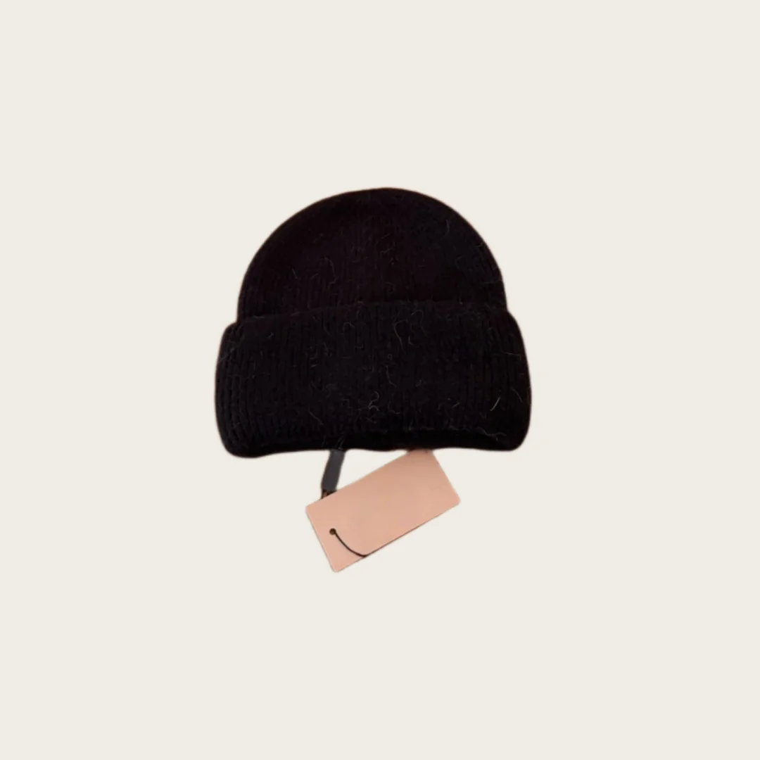 

Rabbit Hair Autumn Winter Knit Hat Luxury Premium Casual Sweet Warm Comfortable Holiday Gift Personalized Warm Earmuff Hat