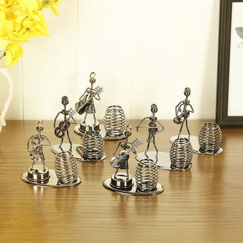 

Creative Popular Instrument Guitar Pen Holder Metal Desk Tidy Container Vase Pencil Pot Organization School Stationery Supplies