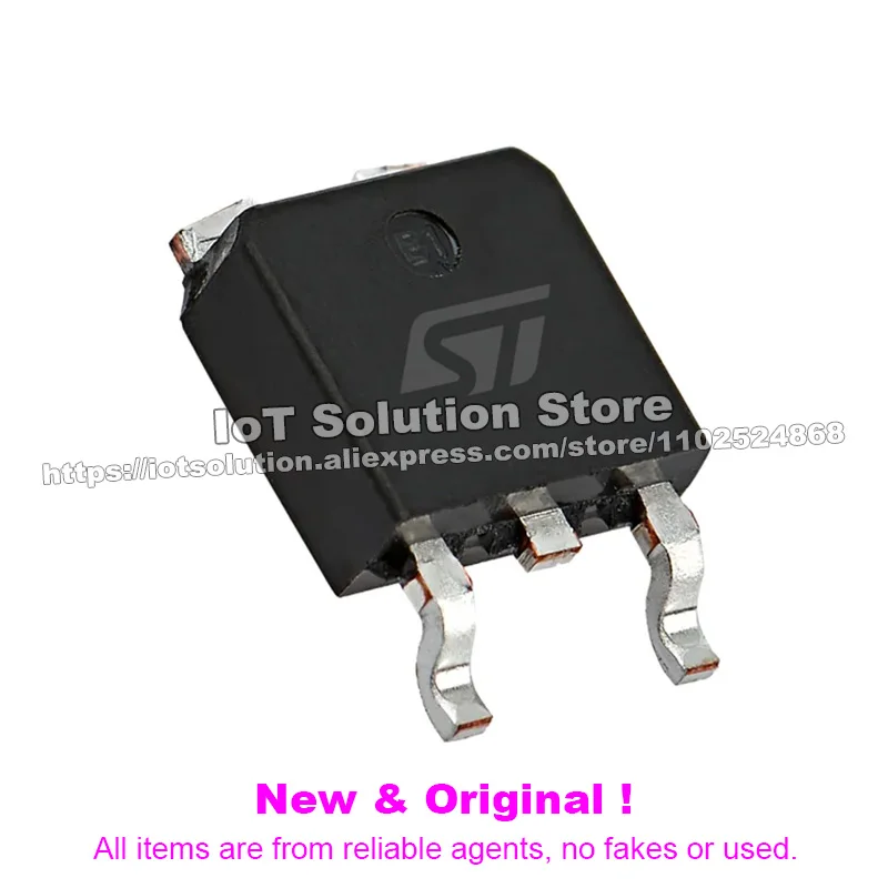 (1PCS) STD65N160M9 STD80N450K6 STD888T4 STGD3NB60SDT4 STGD5NB120SZT4 STGD20N45LZAG STPS640CB-TR Original New