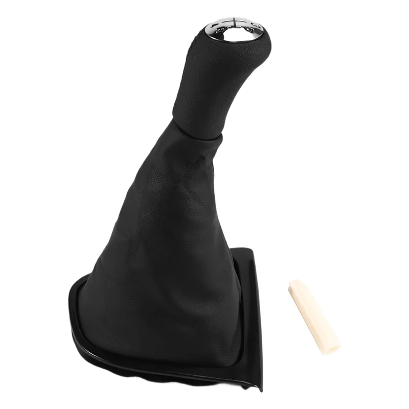 

A82M-5 Speed Manual Transmission Gear Shift Leather Knob Stick Gaiter For Renault Clio 4 IV 2012-2020
