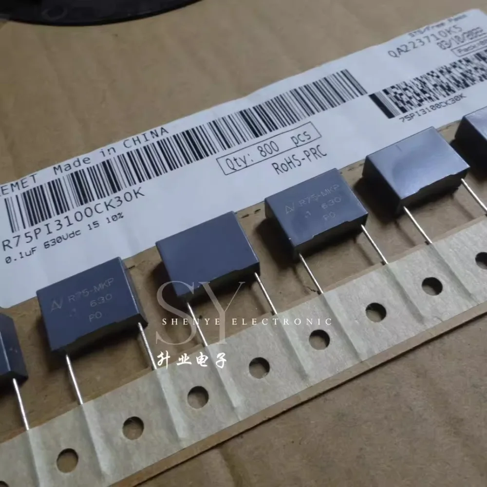 10 шт. AV R75 0,1 мкФ/630 В 100nf u1 104 новый пленочный конденсатор 15 мм R75PI3100CK30K
