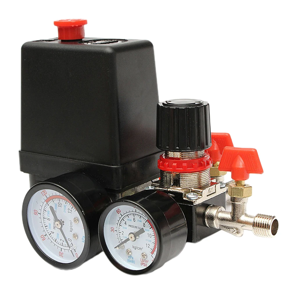 

Easy To Disassemble For Home Workshops Air Compressor Pressure Switch Air Compressor Switch Pressure Regulator