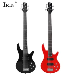 Electric Bass 5 Strings24 Frets Maple Body Neck Bass Guitar Stringed Instruments Electric Bass Guitar 6 Colors Available Parts