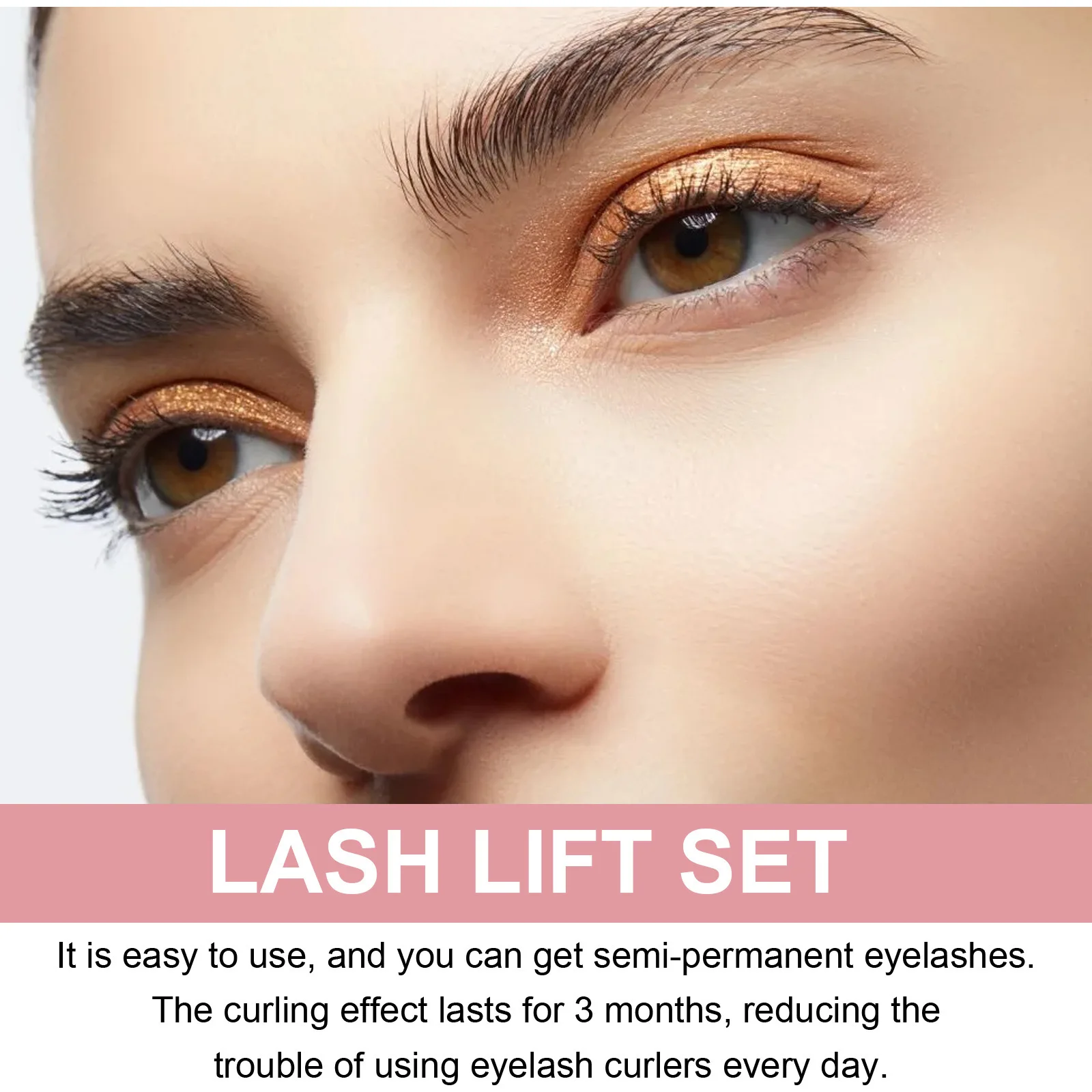 EELHOE Lash Lift Kit Lifting Brow Eyelash Enhancer Semi-Permanent Lasting Eyelash Lifting Lash Perm Natural Eyelash Makeup Tools