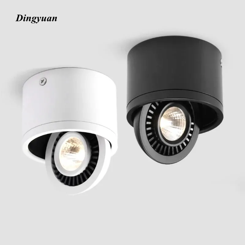 

Dimmable Surface Mounted LED Downlight 5W/7W/9W/12W/15W/18W COB Spot Light AC85V-265V Indoor lighting