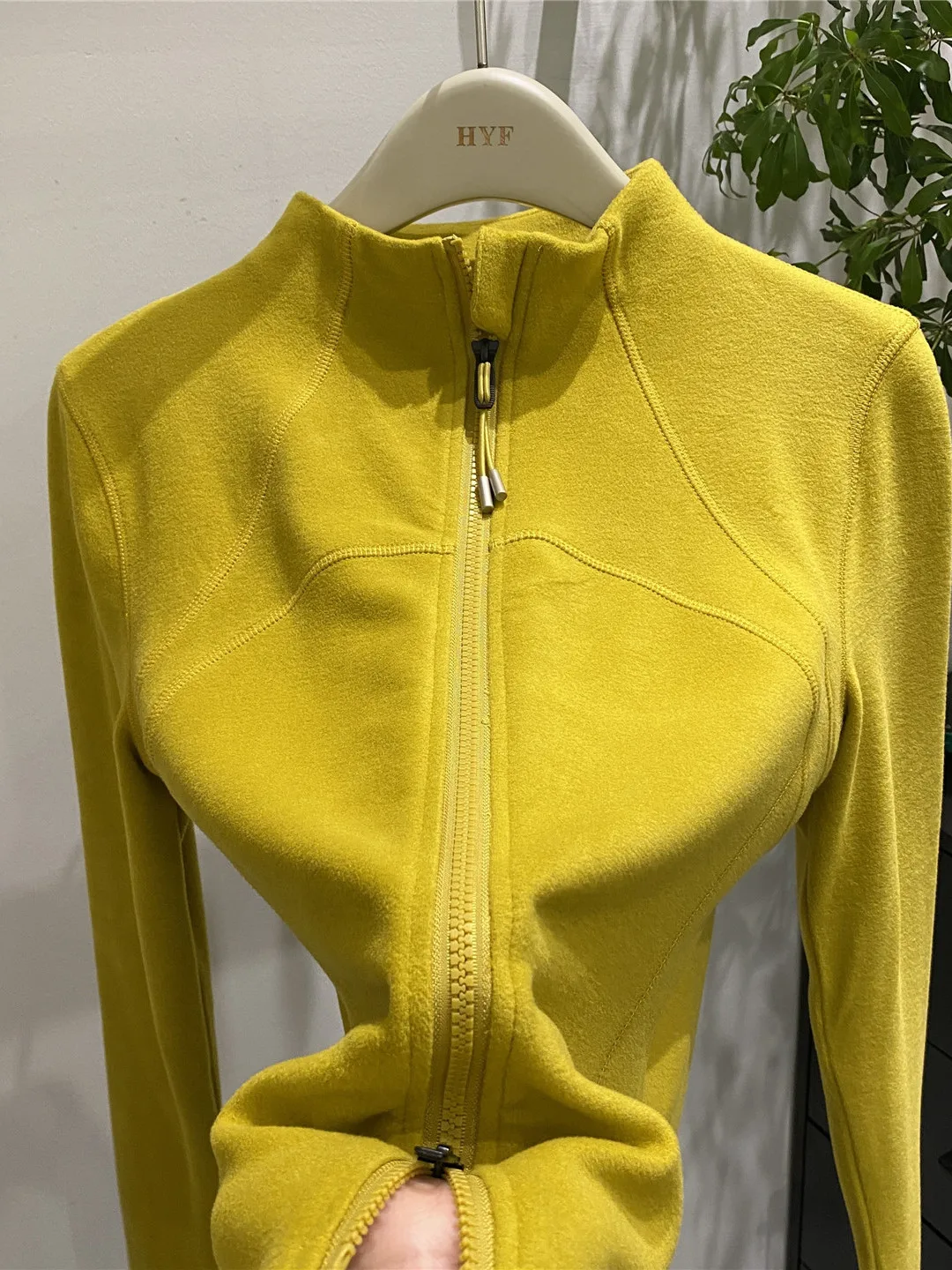 Dames Thiened trui met dubbele rits en opstaande kraag, herfst-winter, warme basis, irt-top, faion-design, Koreaans model