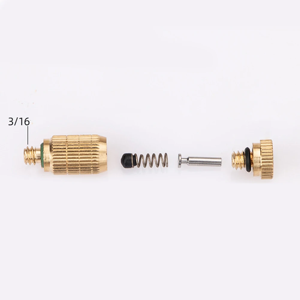 Spray Head Atomizing Nozzle Brass Misting Cooling System Misting Nozzle Outdoor Garden Tool Watering Equipment