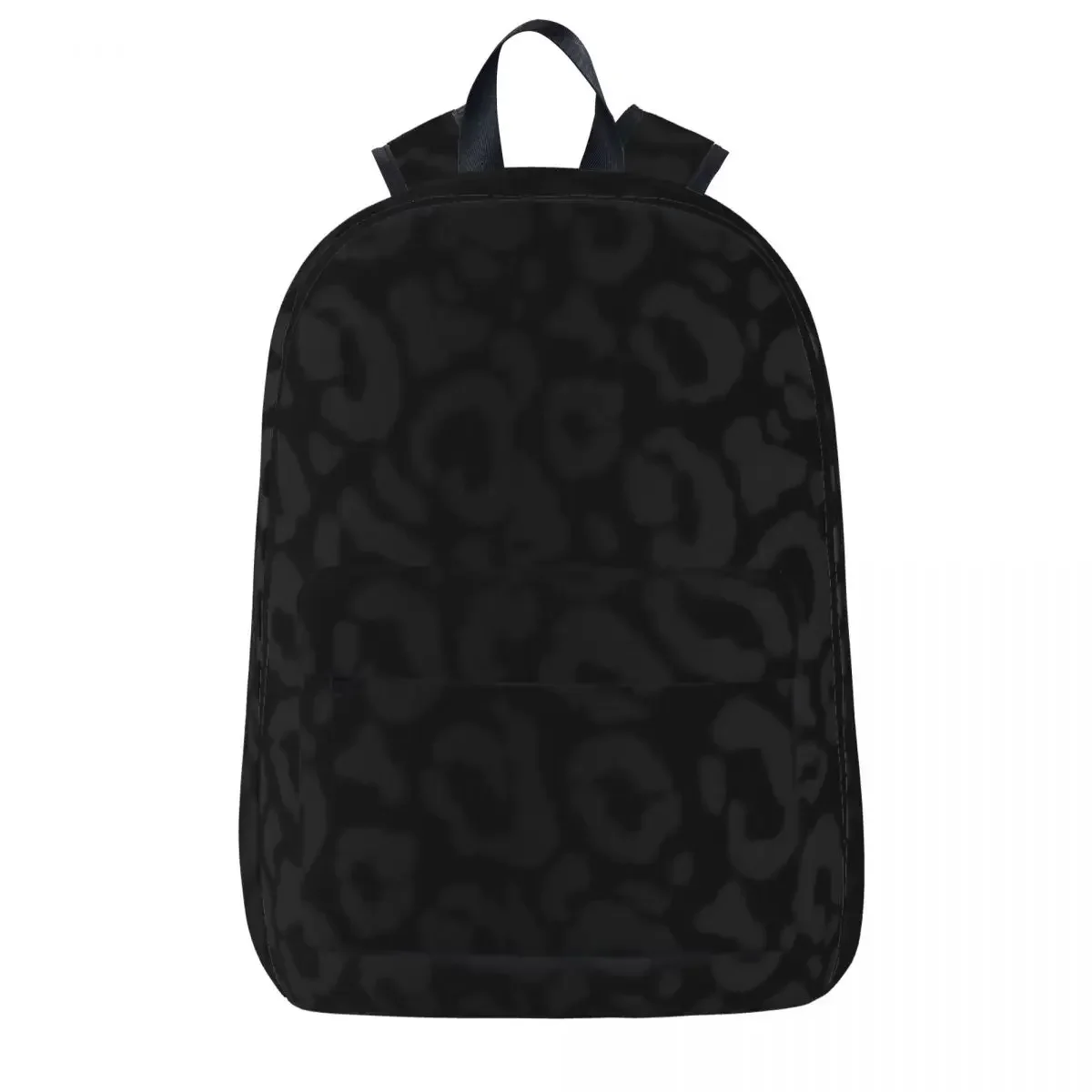 Black Leopard Print, Cheetah Skin Woman Backpacks Boys Girls Bookbag Casual Children School Bags Portability Travel Rucksack