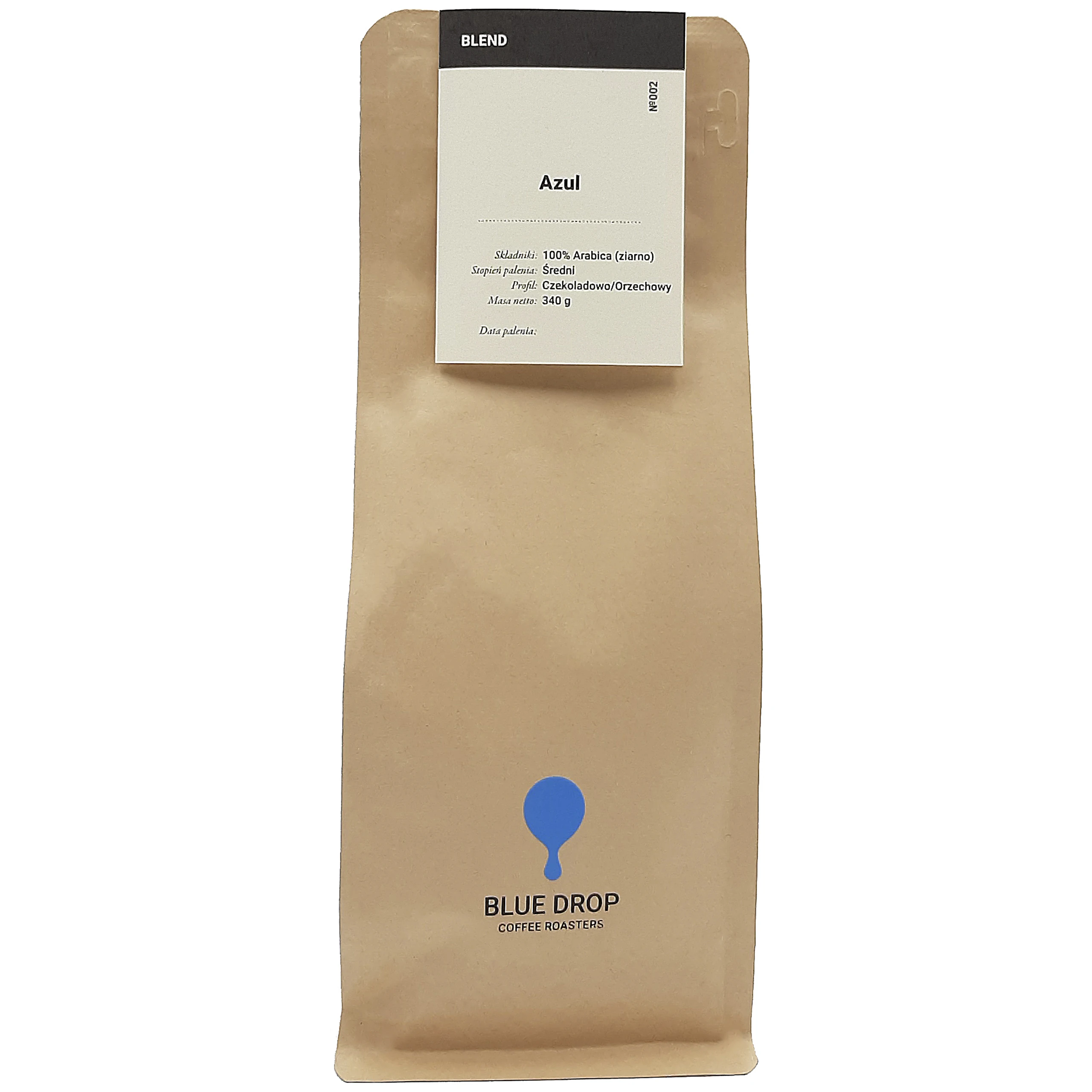 Kawa ziarnista Blue Drop 340g AZUL Blue Drop Świeżo Palona