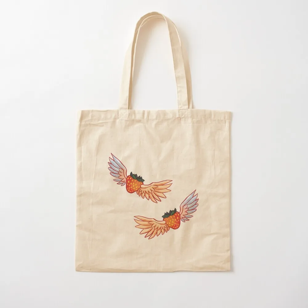 Flying Celeste Strawberry Tote Bag cute tote bag canvas tote bags custom bag